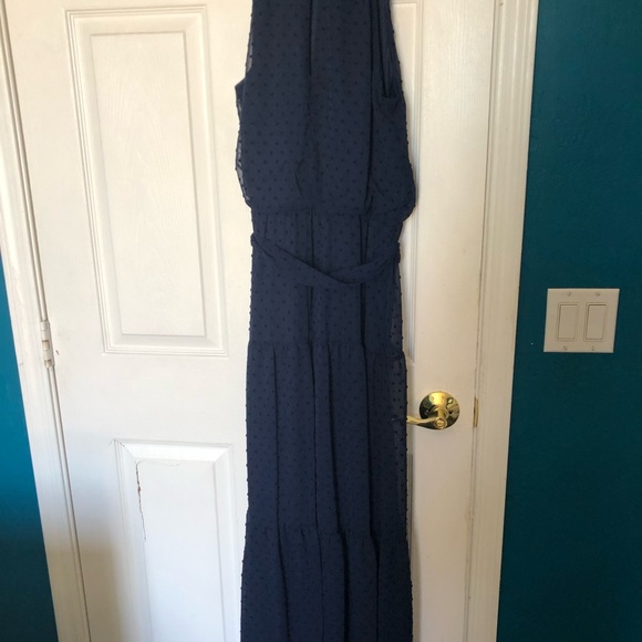 JULIA JORDAN MAXI DRESSES Size: 8 color navy blue - Picture 6 of 9